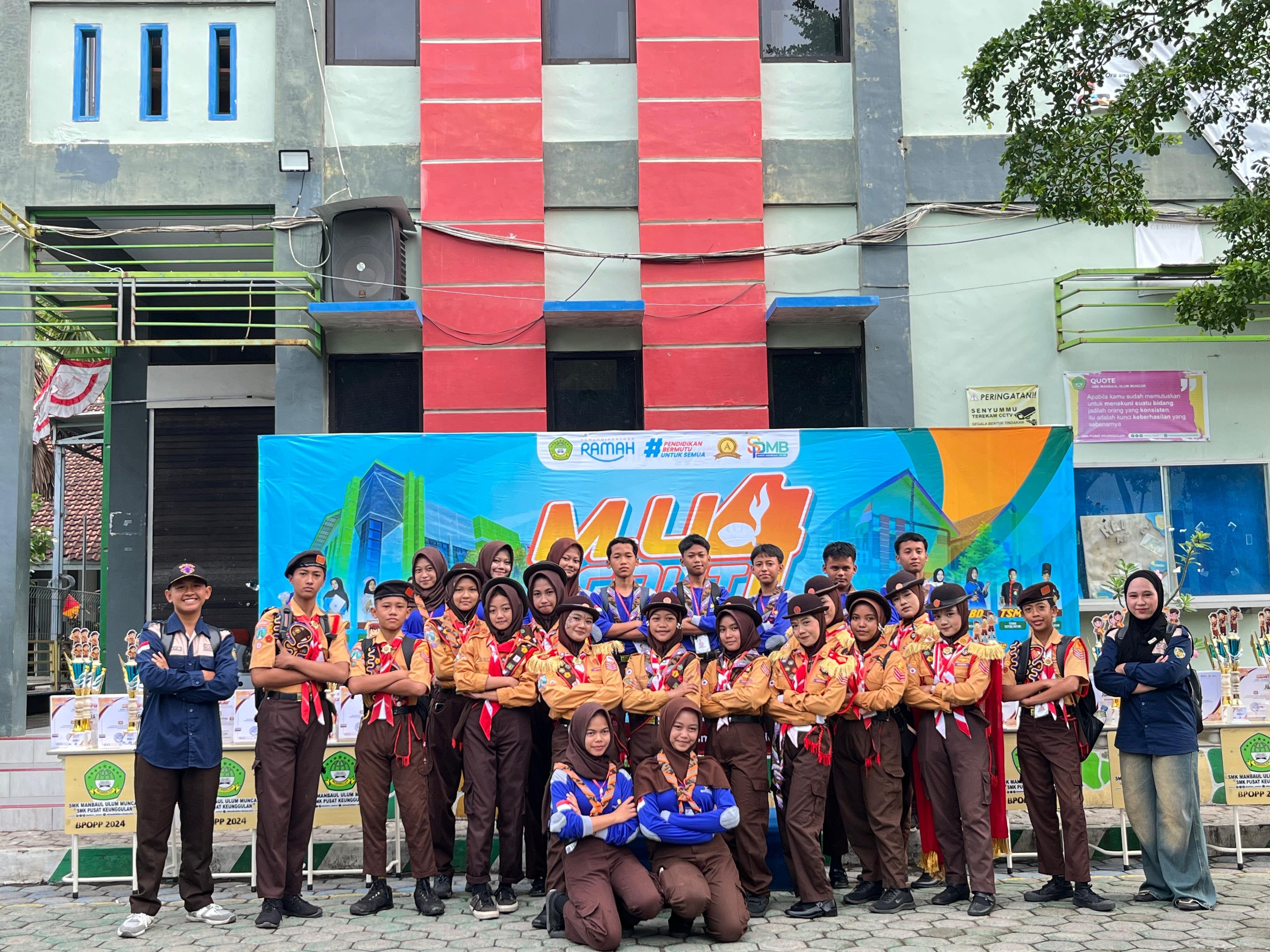 Dewan Galang MTsN 4 Banyuwangi Ukir Prestasi di Ajang Pramuka MU Scout
